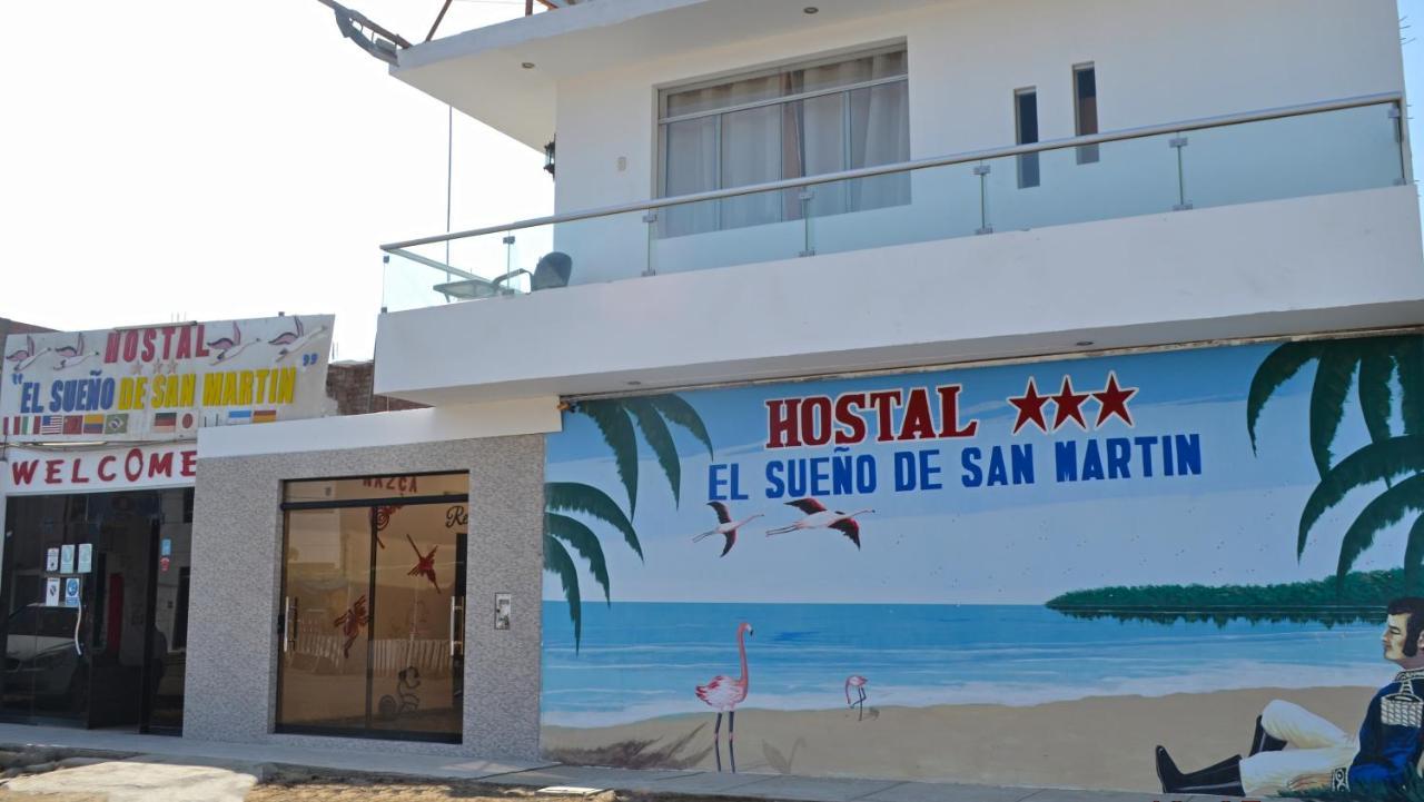 Hostal El Sueno De San Martin Paracas Exteriör bild
