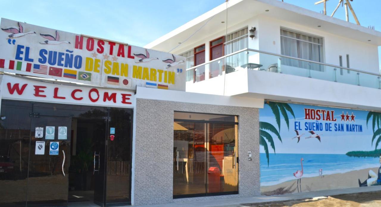 Hostal El Sueno De San Martin Paracas Exteriör bild