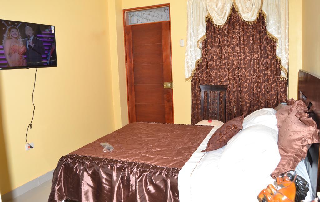 Hostal El Sueno De San Martin Paracas Rum bild